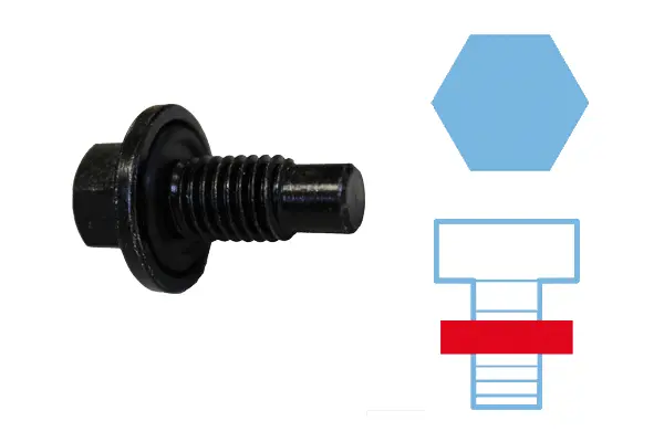 Screw Plug, oil sump (220129S)