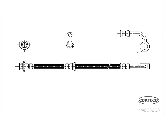Brake Hose (19033603)