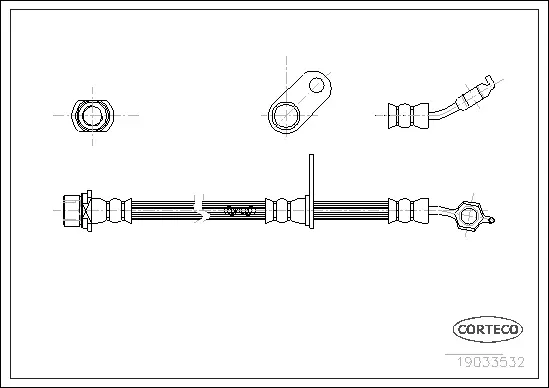 Brake Hose (19033532)