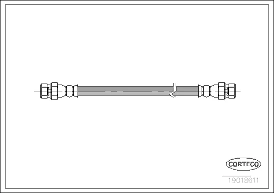Brake Hose (19018611)