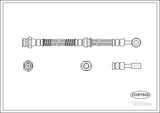 Brake Hose (19035880)
