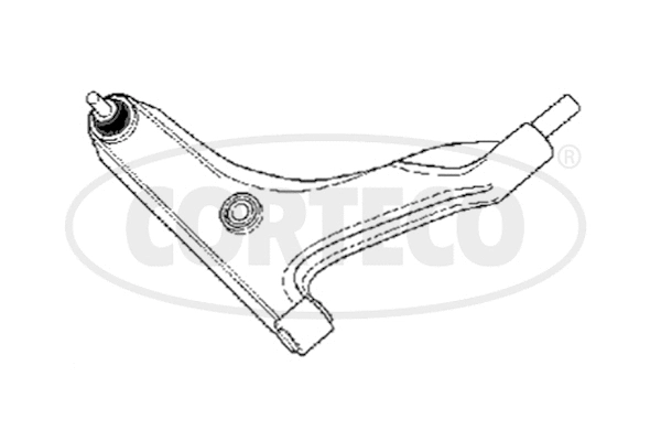 Control/Trailing Arm, wheel suspension (49397471)