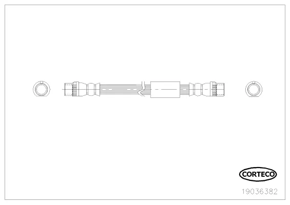 Brake Hose (19036382)