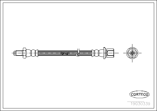 Brake Hose (19030339)