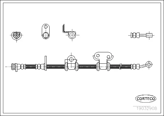 Brake Hose (19032908)