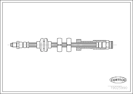 Brake Hose (19025990)