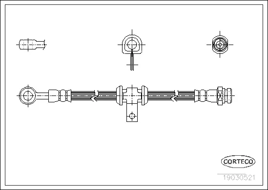 Brake Hose (19030521)