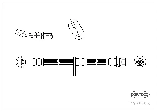 Brake Hose (19032313)