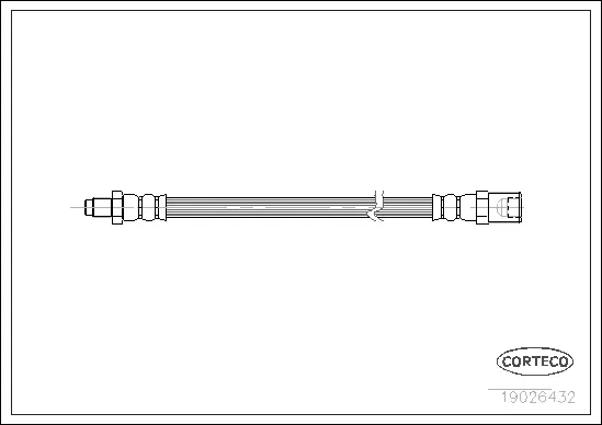 Brake Hose (19026432)