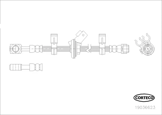 Brake Hose (19036623)