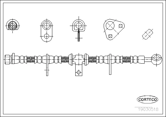 Brake Hose (19030518)