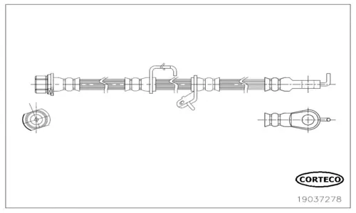Brake Hose (19037278)