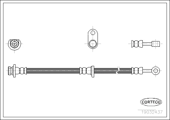 Brake Hose (19032437)