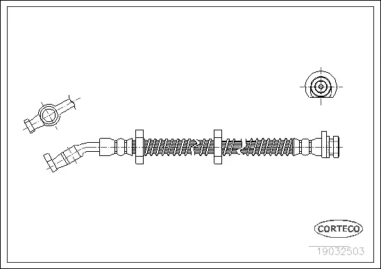 Brake Hose (19032503)