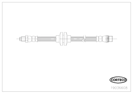Brake Hose (19036608)