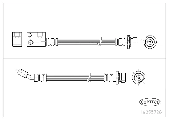 Brake Hose (19035728)