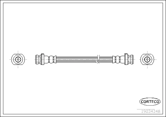 Brake Hose (19034348)