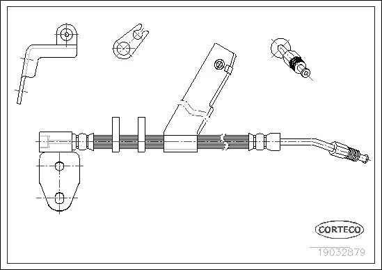 Brake Hose (19032879)