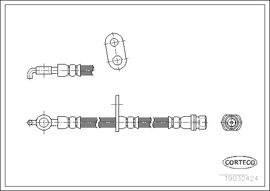 Brake Hose (19032424)