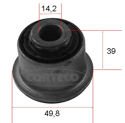 Mounting, control/trailing arm (80005179)