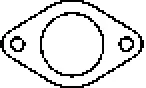 Gasket, exhaust pipe (027432H)
