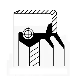 Shaft Seal, differential (01020677B)