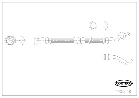 Brake Hose (19036981)