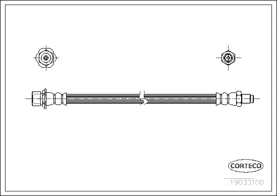 Brake Hose (19033100)