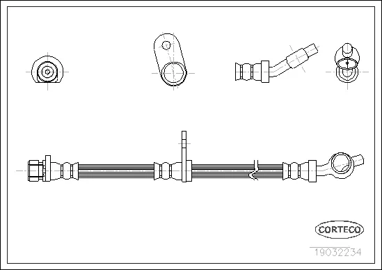 Brake Hose (19032234)
