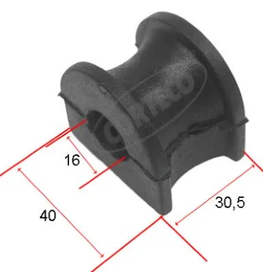 Mounting, stabiliser bar (21652984)