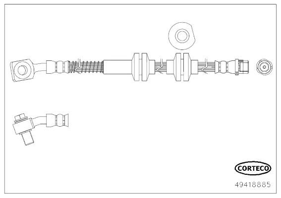 Brake Hose (49418885)