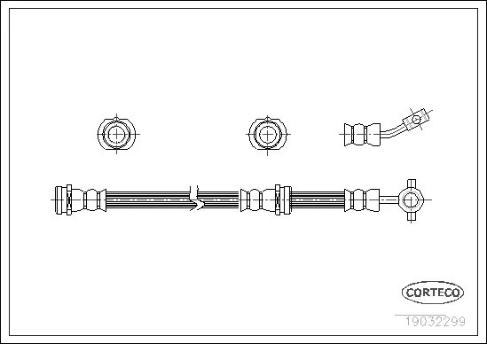 Brake Hose (19032299)