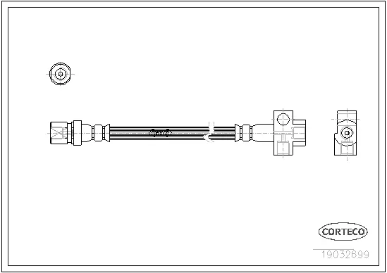 Brake Hose (19032699)