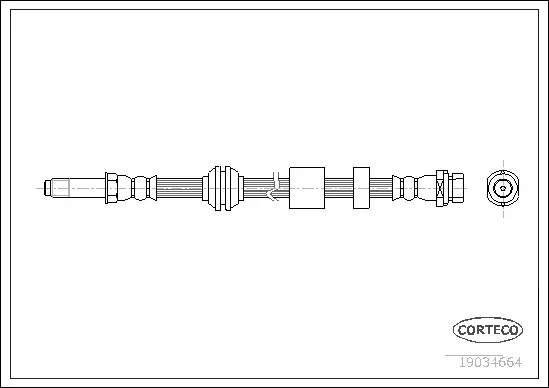Brake Hose (19034664)