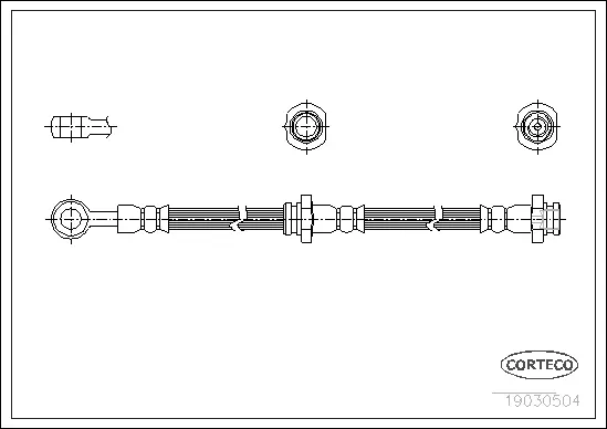 Brake Hose (19030504)