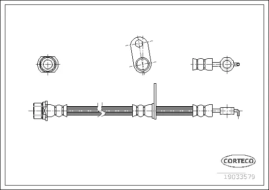 Brake Hose (19033579)