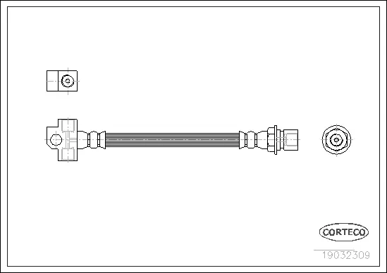 Brake Hose (19032309)