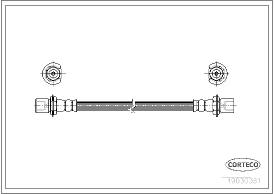 Brake Hose (19030351)
