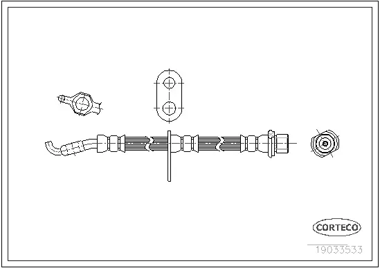 Brake Hose (19033533)