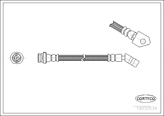 Brake Hose (19030534)