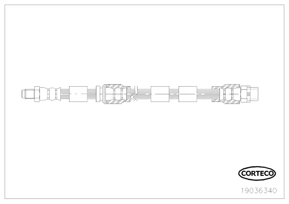 Brake Hose (19036340)