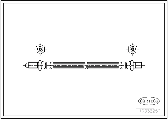 Brake Hose (19032259)