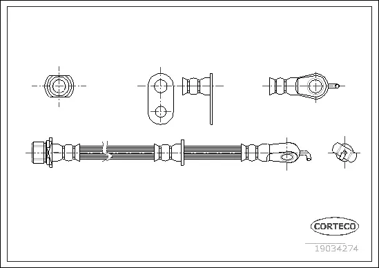 Brake Hose (19034274)