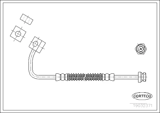 Brake Hose (19032371)