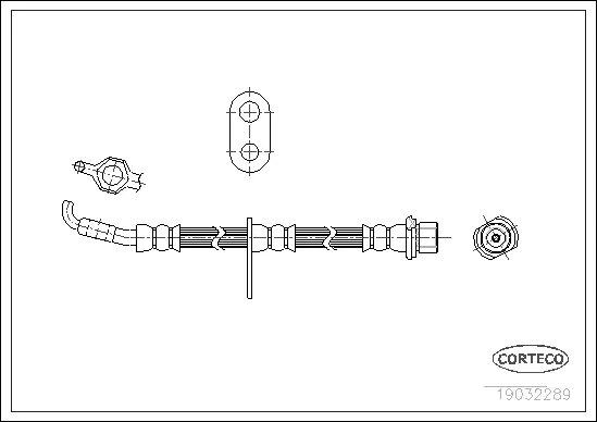 Brake Hose (19032289)