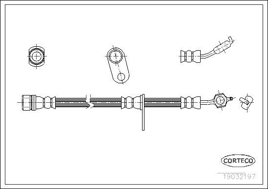 Brake Hose (19032197)