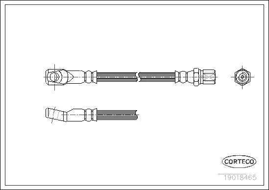 Brake Hose (19018465)