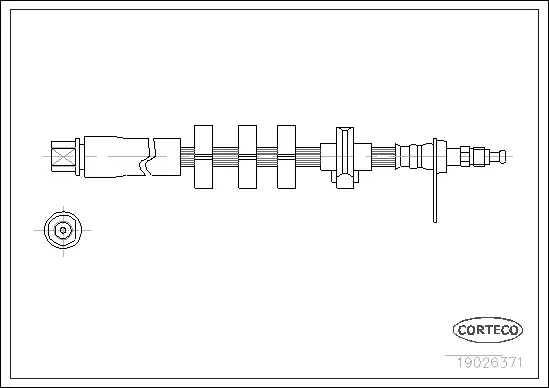 Brake Hose (19026371)