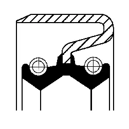 Seal Ring, steering knuckle (12015147B)