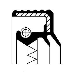 Shaft Seal, differential (12016928B)